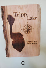 Lake Wooden Plaques