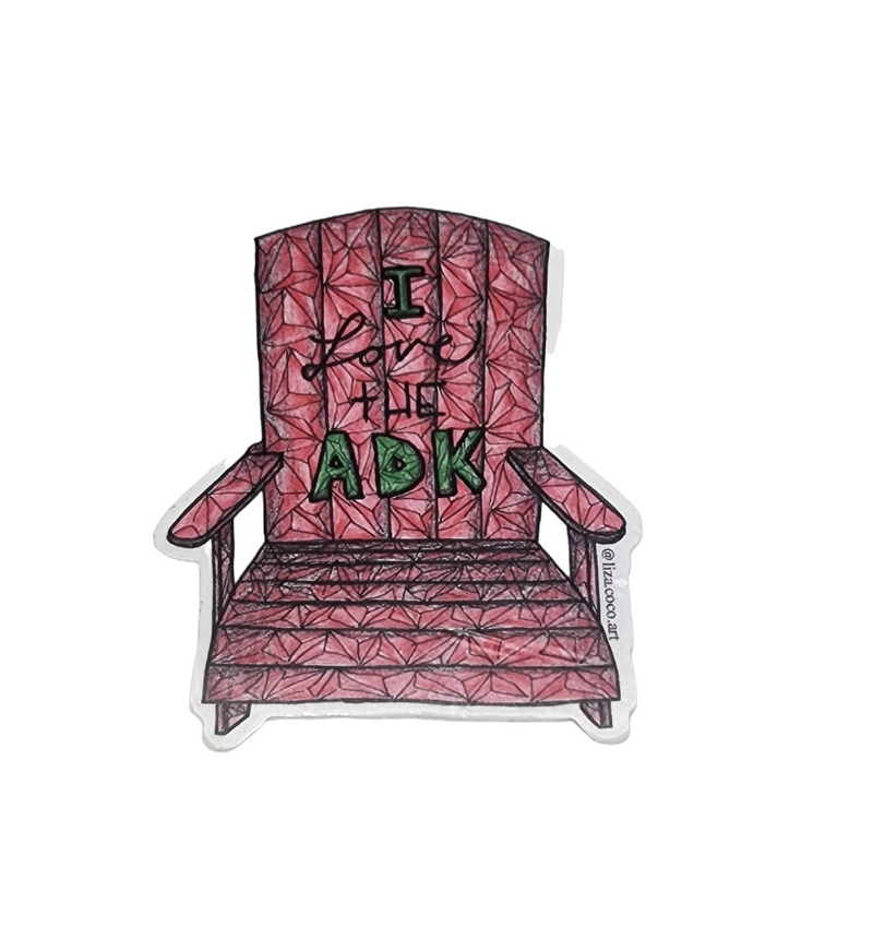 Adirondack Chair Decal