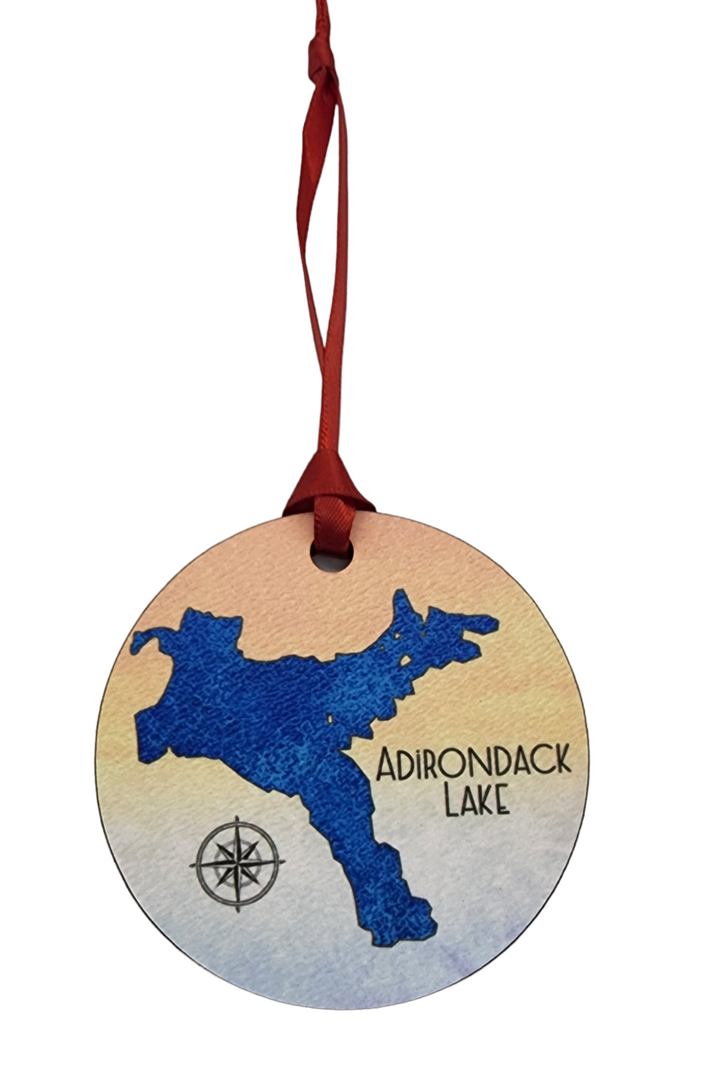 Adirondack Lake Ornament