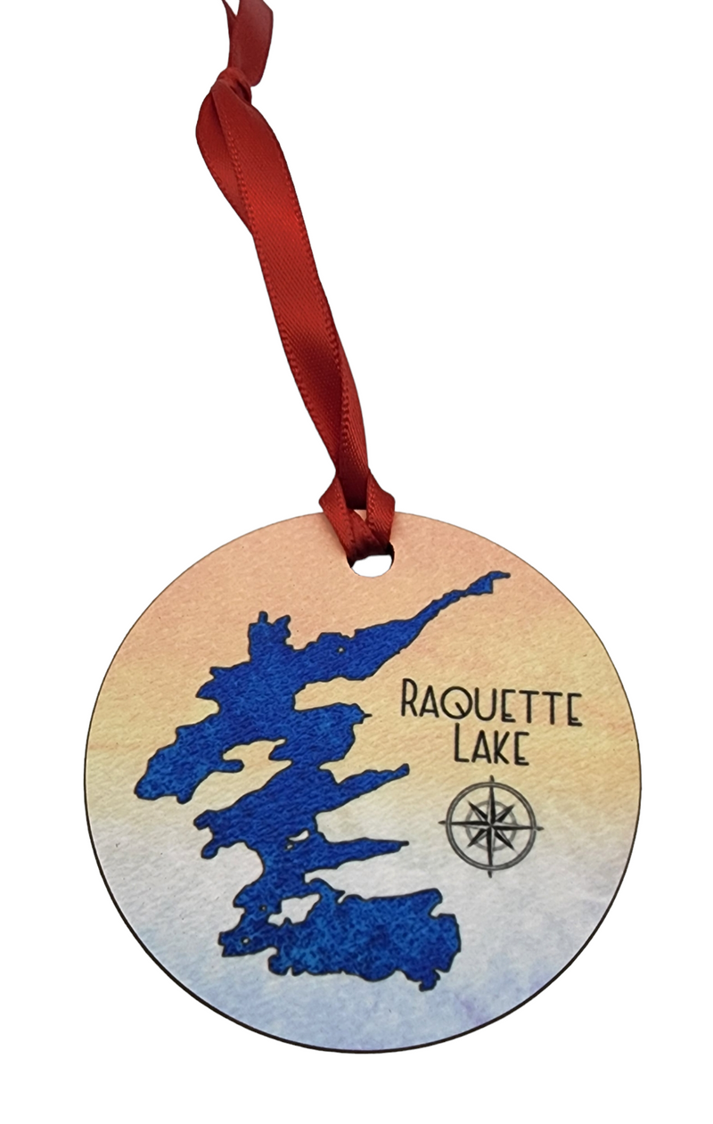 Raquette Lake Ornament