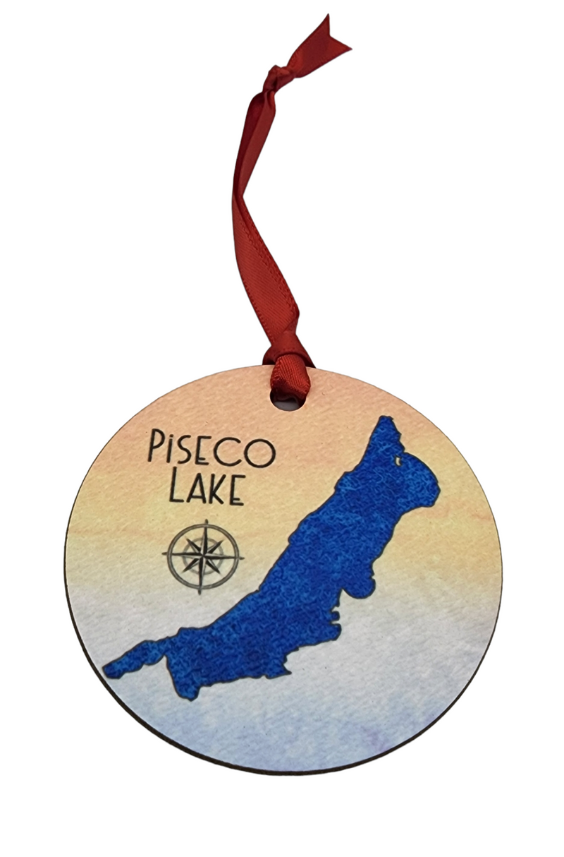 Piseco Lake Ornament