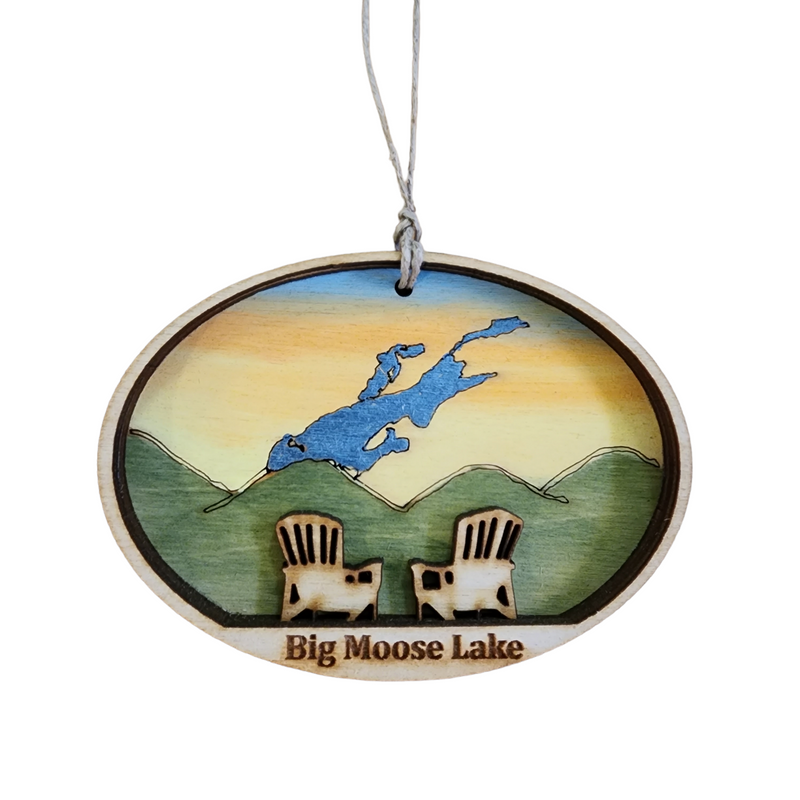 Big Moose Lake Ornament